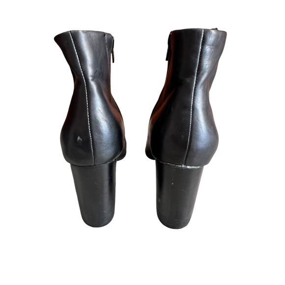 Vionic Perk Kennedy Heeled Leather Ankle Boots Black 9.5 - Picture 4 of 9